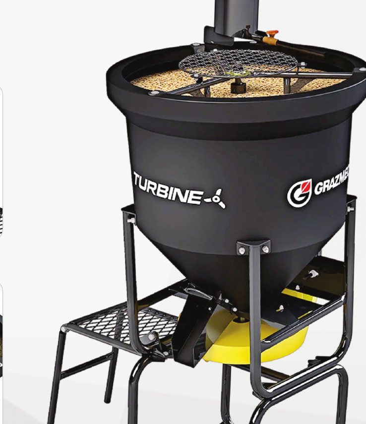 Tratador de sementes Grazmec Turbine 200 Elétrica